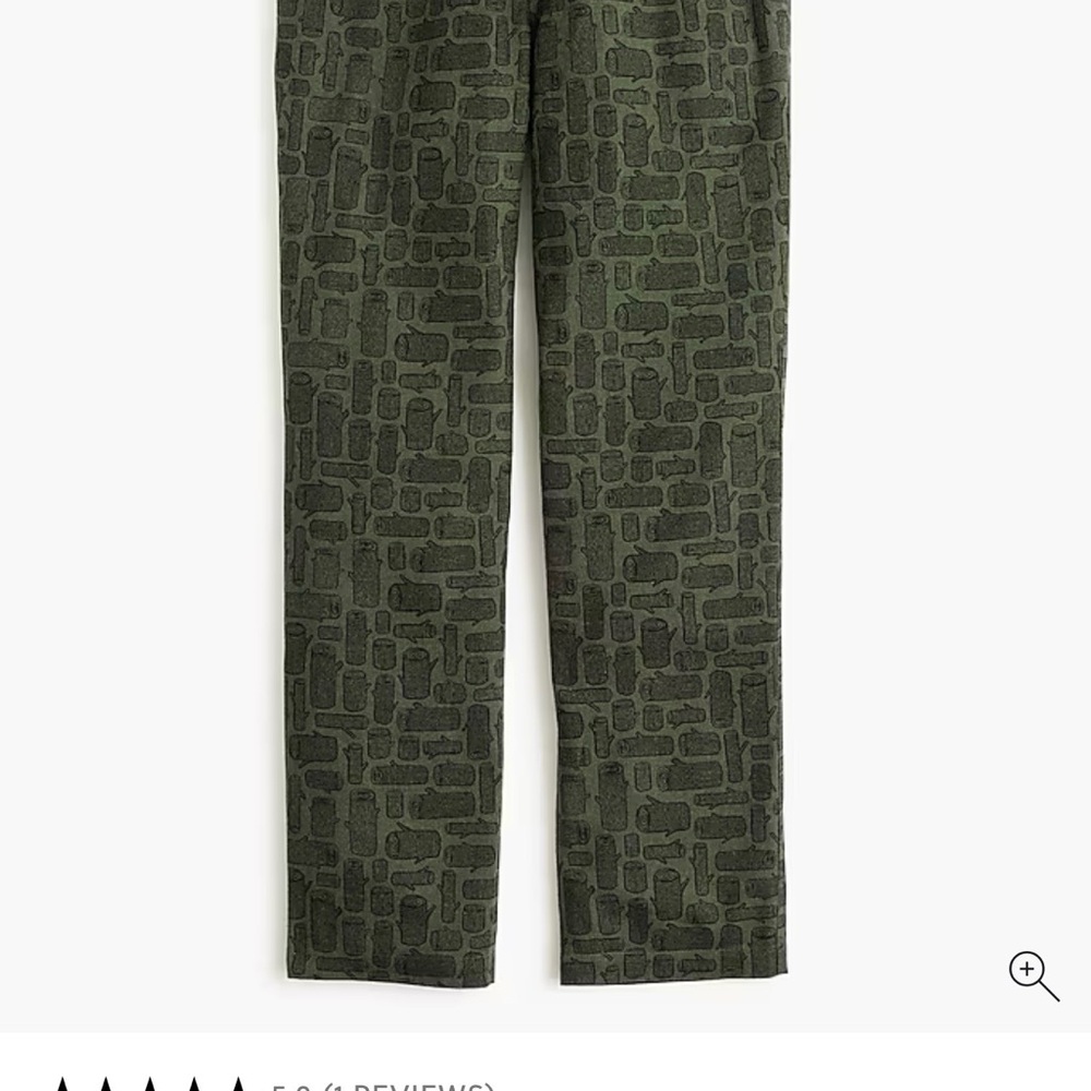 J. Crew Men's Black Cargo Pants
